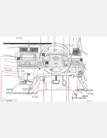 toyota premio 2010-2011 owners manual in english